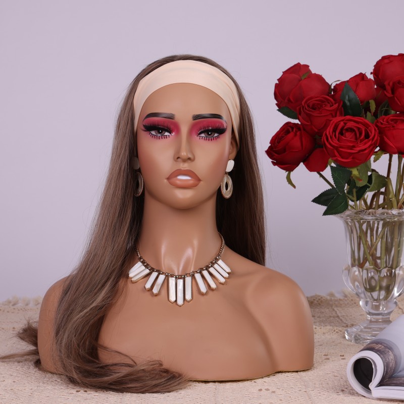 Body Jewelry Stores - 빨간색 아이섀도우와 속눈썹이 있는 PVC 하프