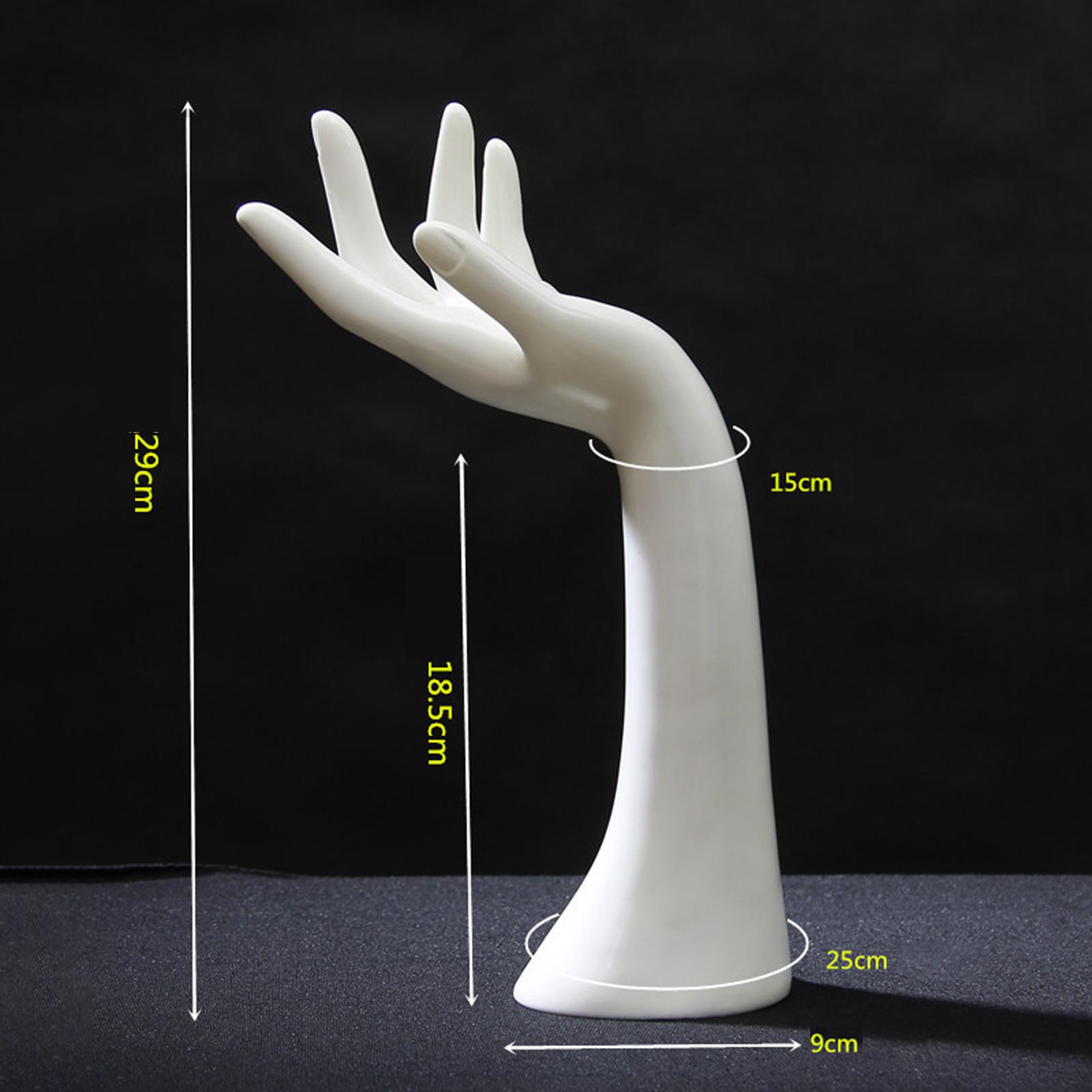 Body Jewelry Display Ideas - 여성 마네킹 손 장식 목걸이 반지