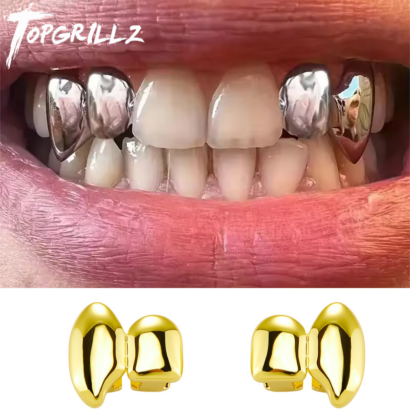 Body Jewelry Tool - 탑그릴즈 뱀파이어 DIY 더블 팡스 그릴즈