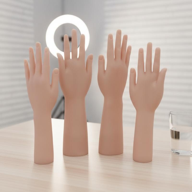 Body Jewelry Display Ideas - 실리콘 여성 손발 마네킹, 반지, 팔찌,
