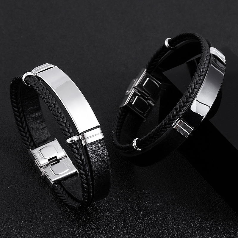 Body Jewelry Titanium - 사용자 정의 스테인레스 스틸 팔찌 간단한