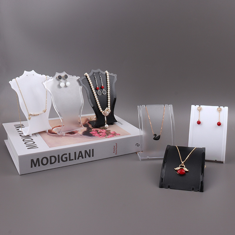 Body Jewelry Display Ideas - 아크릴 미니 목걸이 디스플레이 마네킹 펜던트