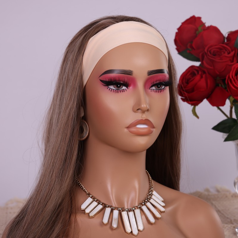 빨간색 아이섀도우와 속눈썹이 있는 PVC 하프 바디 마 - Body Jewelry Stores 리뷰 및 가격
