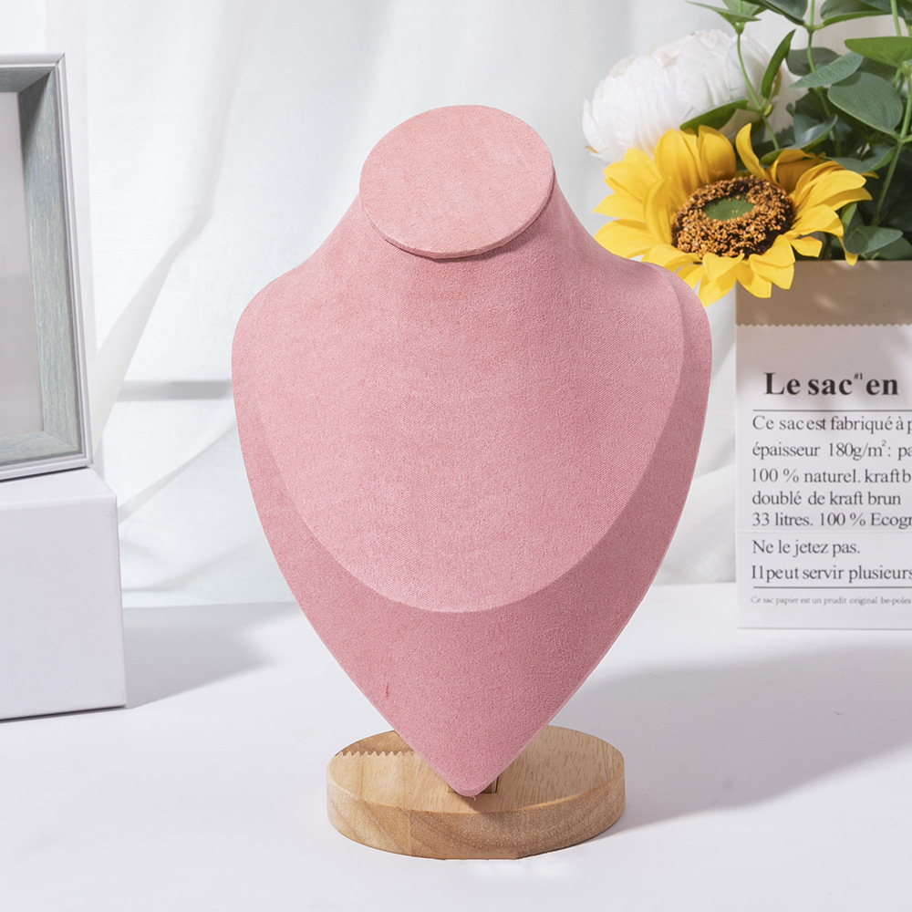1pc 나무 마네킹 흉상 목걸이 디스플레이 스탠드 초상 - Body Jewelry Display Ideas 리뷰 및 가격