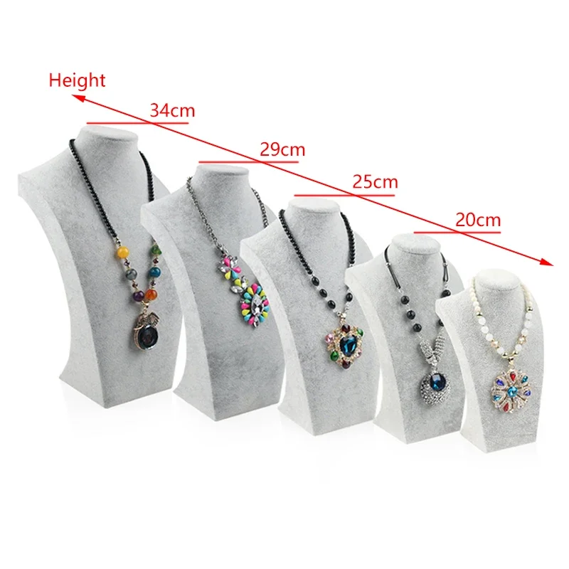 벨벳 초상화 목걸이 디스플레이 펜던트 주최자 쥬얼리 디 - Body Jewelry Display Ideas 리뷰 및 가격