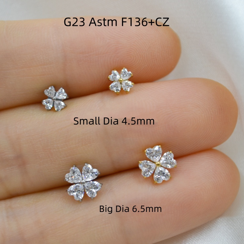 아미가티나 도매점 10개 G23 티타늄 ASTM F13 - Body Jewelry Stores 리뷰 및 가격