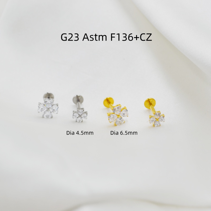 아미가티나 도매점 10개 G23 티타늄 ASTM F13 - Body Jewelry Stores 리뷰 및 가격