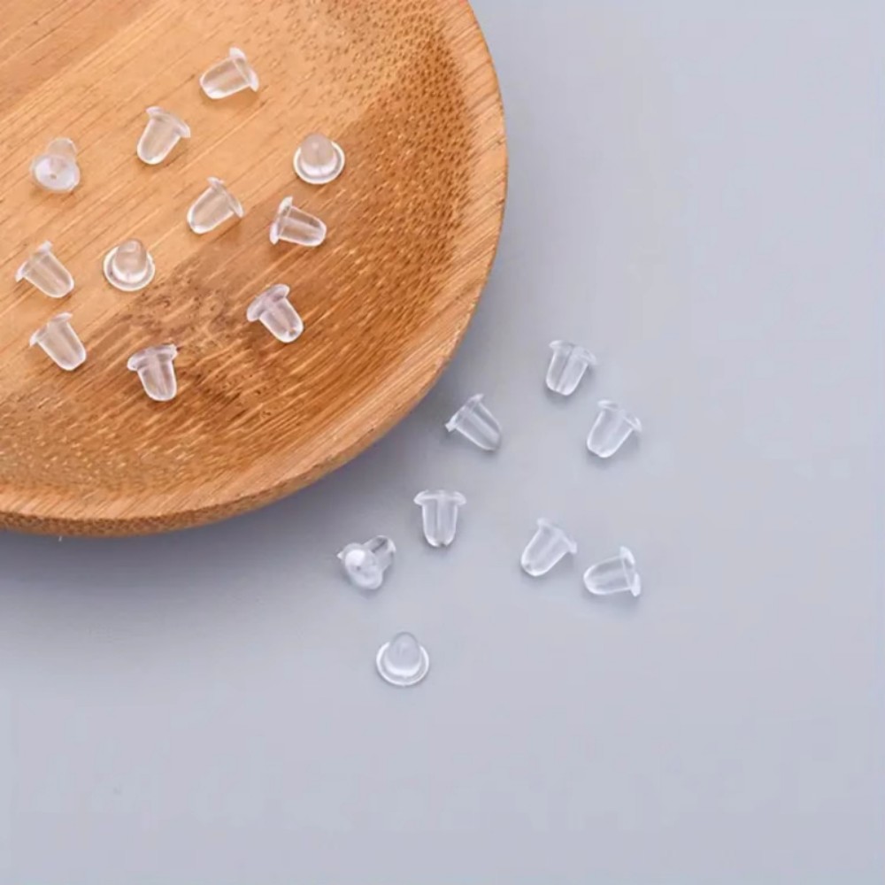 100 개/몫 귀걸이 쥬얼리 액세서리 총알 플라스틱 귀 - Body Jewelry Stores 리뷰 및 가격