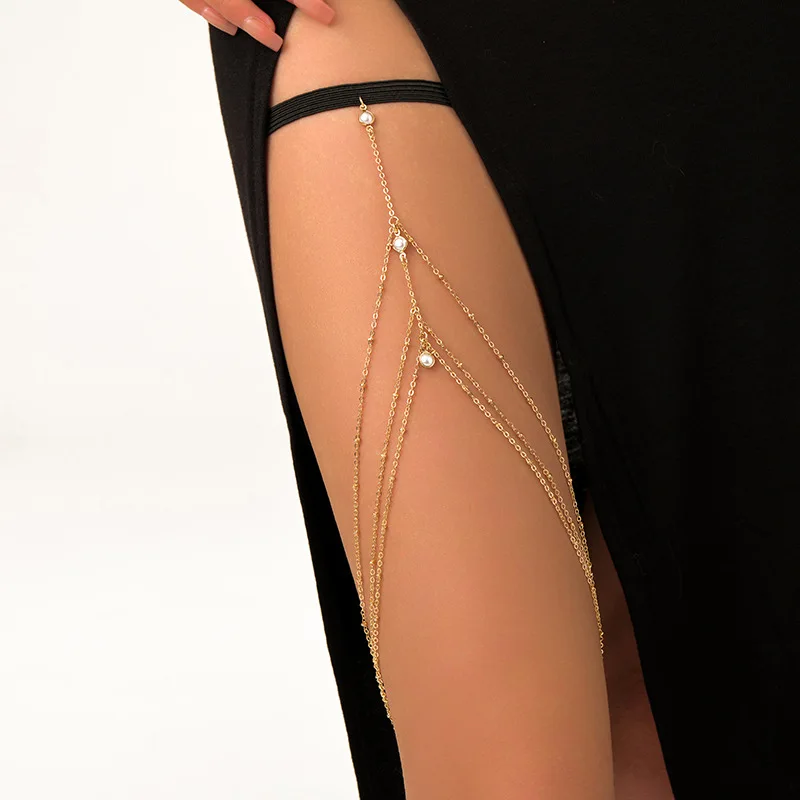 패션 여름 보헤미안 허벅지 체인 여성을위한 간단한 섹시 - Body Jewelry Ends 리뷰 및 가격