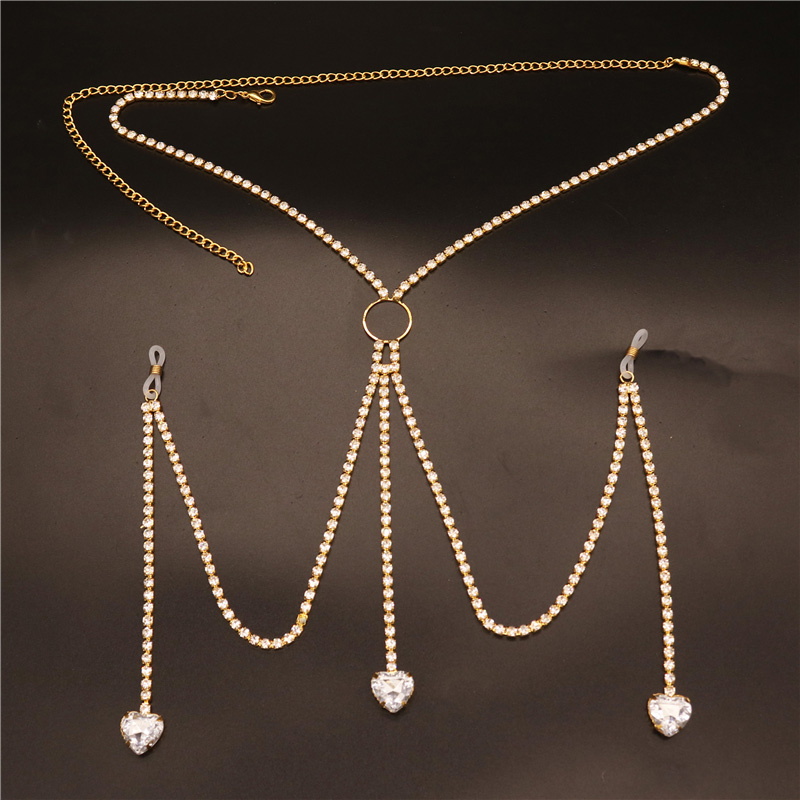 2023 새로운 패션 화이트 하트 젖꼭지 체인 비 피어 - Body Jewelry Ends 리뷰 및 가격