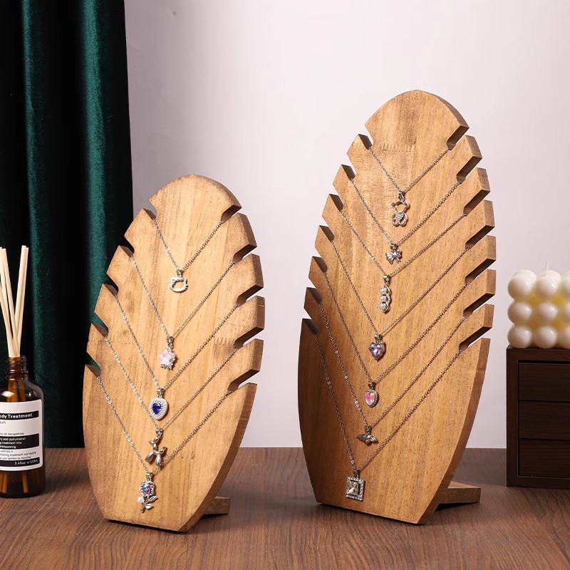 호두 나무 분리형 마네킹 목걸이 디스플레이 랙 펜던트  - Body Jewelry Display Ideas 리뷰 및 가격