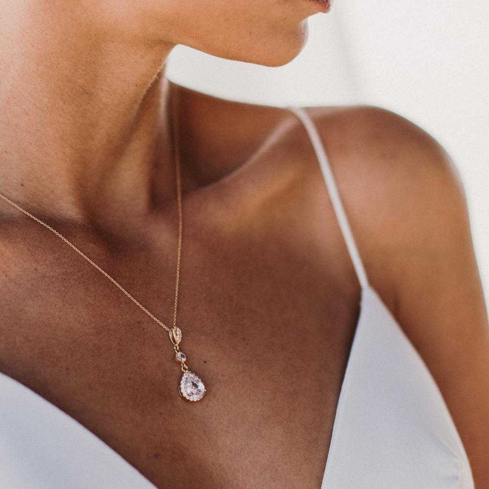 라인스톤 물방울 백 네크리스 크리스탈 라리어트 백 체인 - Body Jewelry For Backless Dress 리뷰 및 가격