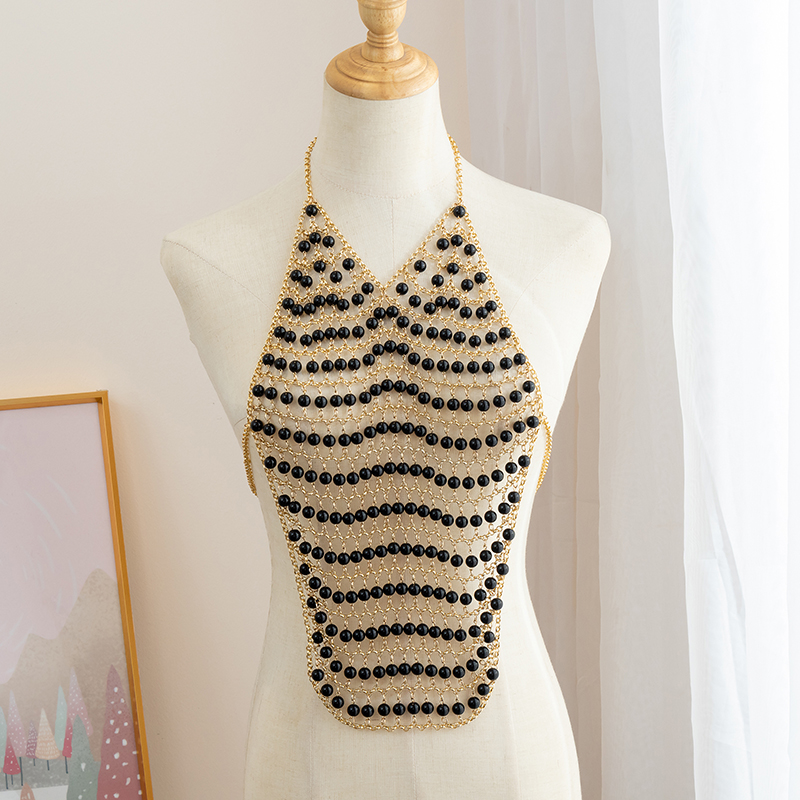 헤이즈 바디 체인 브라 페스티벌 의류 주얼리 섹시 메탈 - Body Jewelry For Backless Dress 리뷰 및 가격
