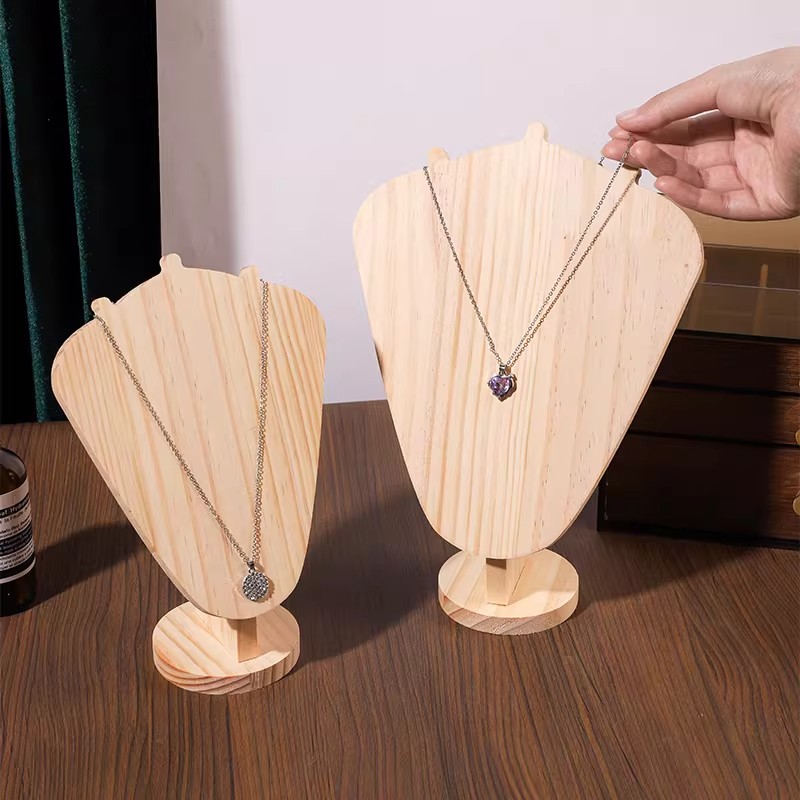 나무 목걸이 진열대, 보석 부스트 목걸이 홀더 마네킹  - Body Jewelry Display Ideas 리뷰 및 가격