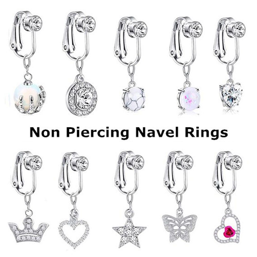 여성용 액세서리 클립형 귀걸이, 연골 클립, 무피어싱  - Body Jewelry And Earrings 리뷰 및 가격