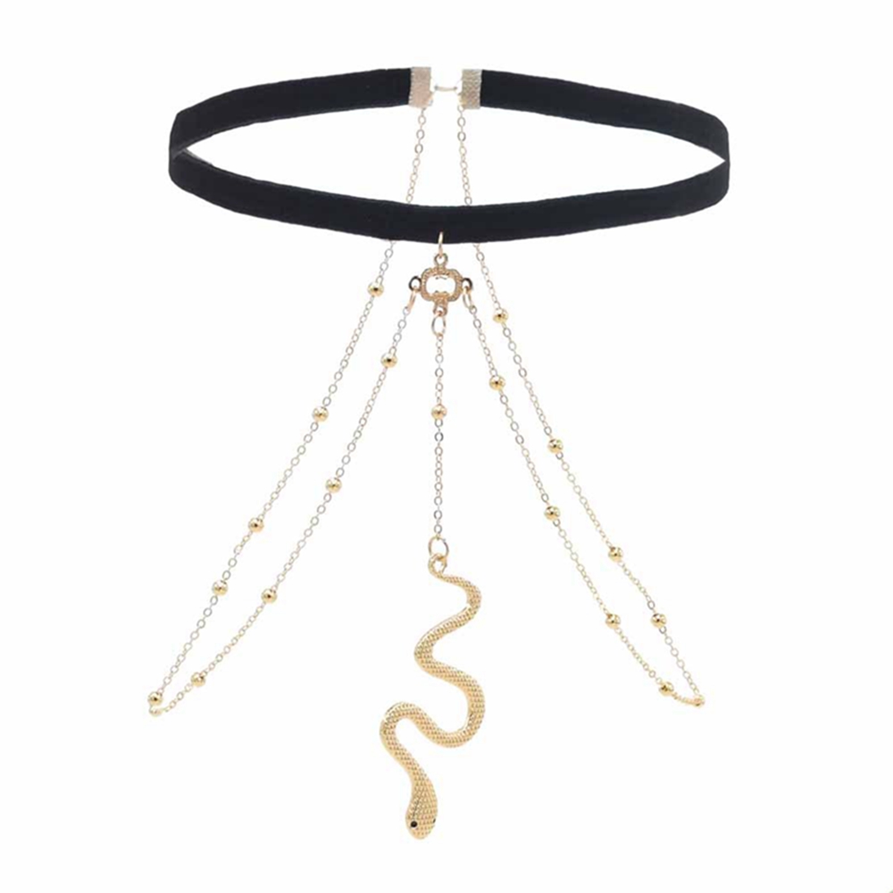 보헤미안 스토어 패션 골든 실버 컬러 뱀 펜던트, 금속 - Body Jewelry Stores 리뷰 및 가격