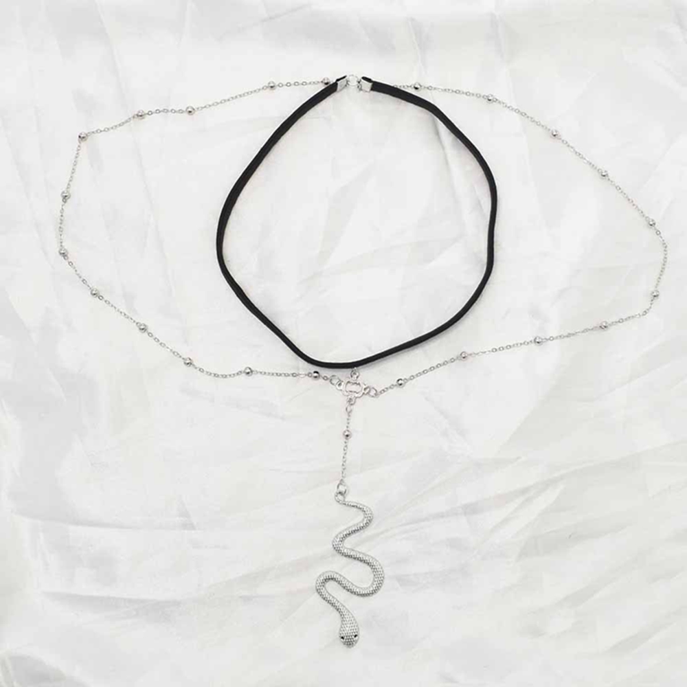 보헤미안 스토어 패션 골든 실버 컬러 뱀 펜던트, 금속 - Body Jewelry Stores 리뷰 및 가격