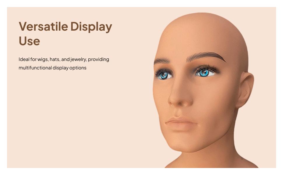 남성 마네킹 머리 Manikin 머리 전문, 다기능,  - Body Jewelry Display Ideas 리뷰 및 가격