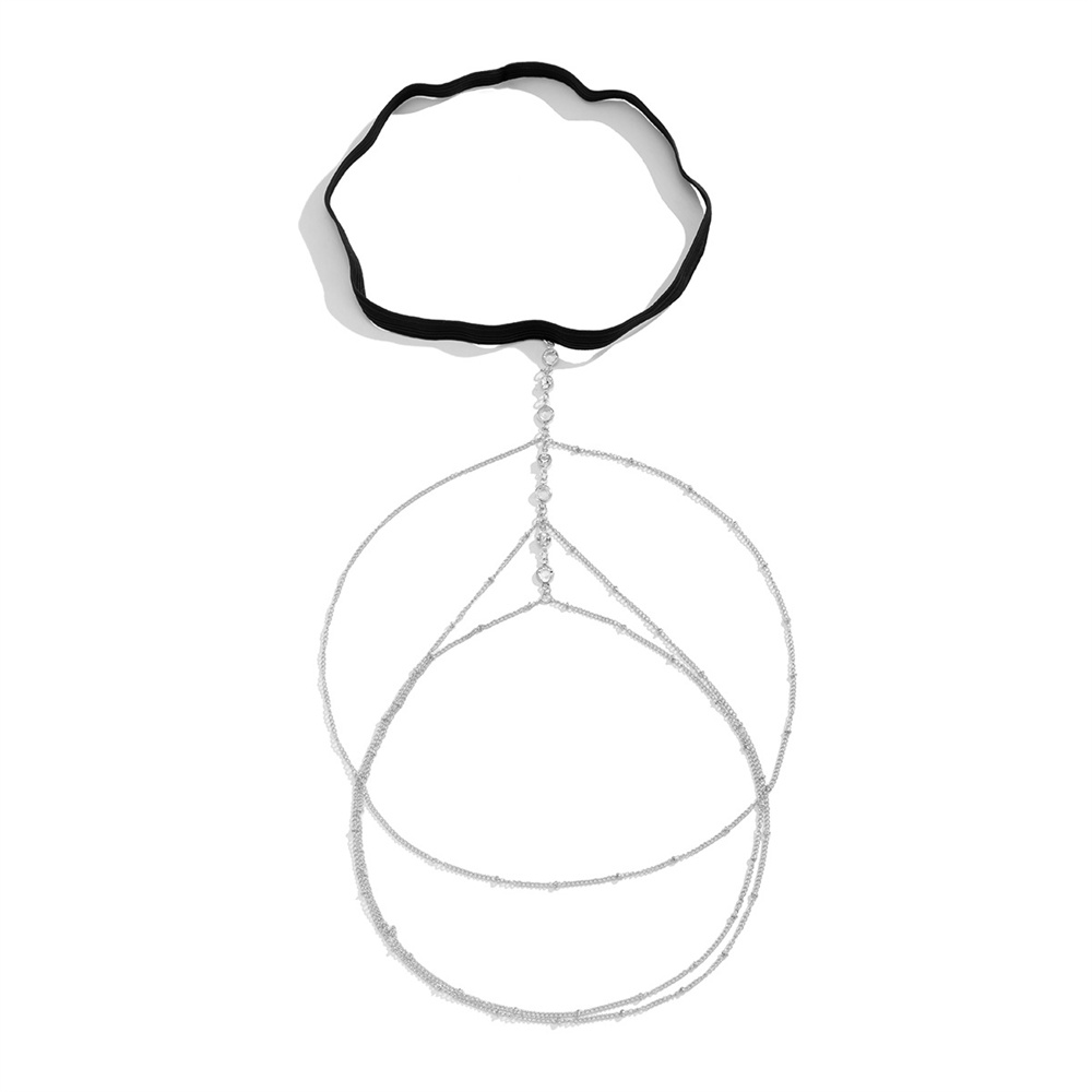 보헤미안 스타일 탄성 밴드 크리스탈 다리 허벅지 체인  - Body Jewelry Ends 리뷰 및 가격