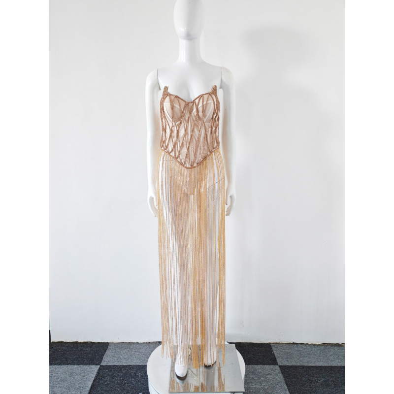 여성 바디 주얼리 체인 속이 빈 클럽 파티 드레스 비키 - Body Jewelry For Backless Dress 리뷰 및 가격
