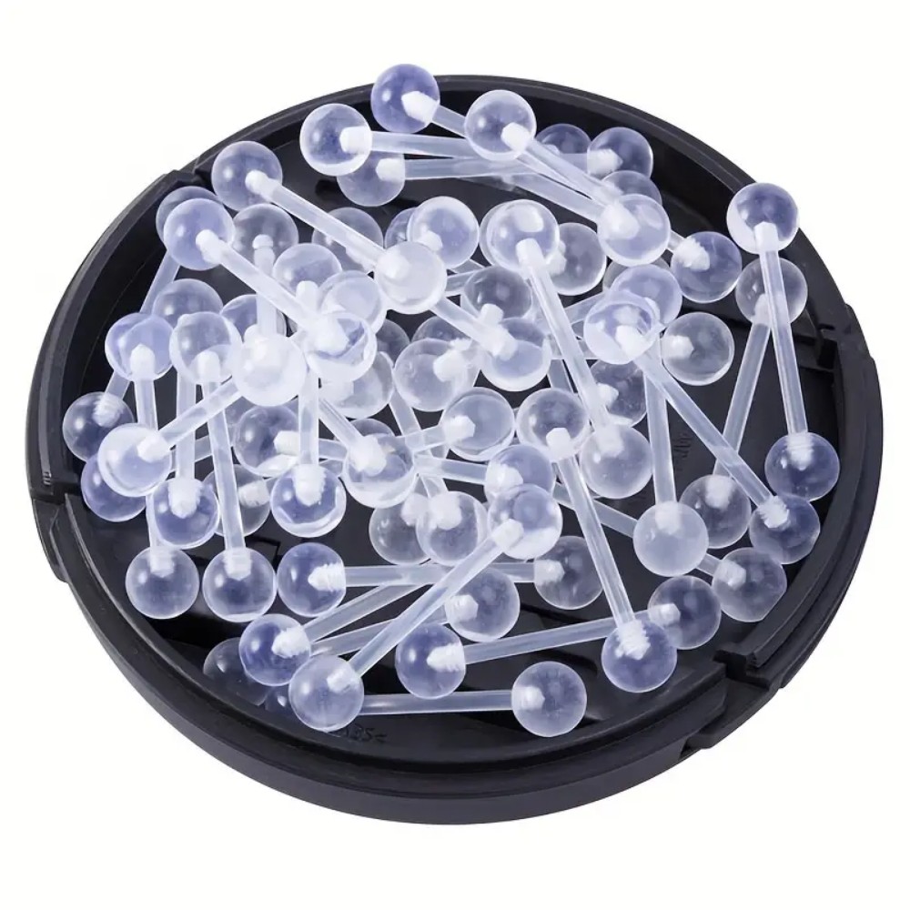 JKC Store 10pcs 아크릴 바벨 세트 혀 젖꼭 - Body Jewelry Stores 리뷰 및 가격