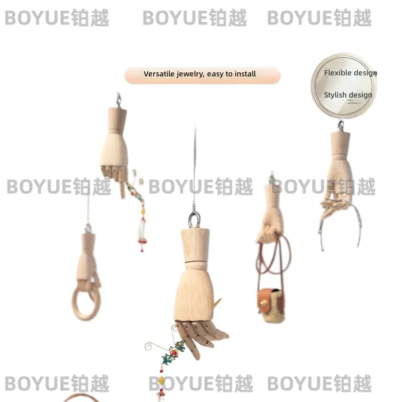 원목 손 모형 반지 진열대, 의류 매장 쇼윈도 장식용  - Body Jewelry Stores 리뷰 및 가격